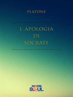 cover image of L'Apologia di Socrate